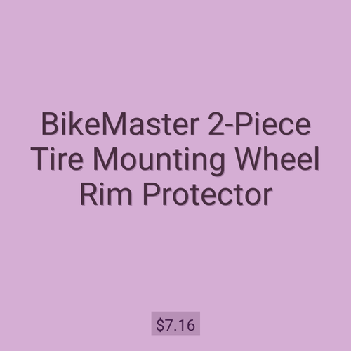 BikeMaster 2-Piece Tire Mounting Wheel Rim Protector