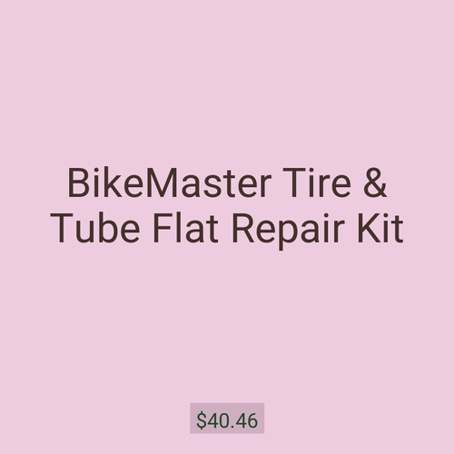 BikeMaster Tire & Tube Flat Repair Kit