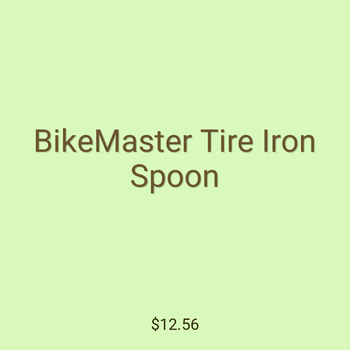 BikeMaster Tire Iron Spoon