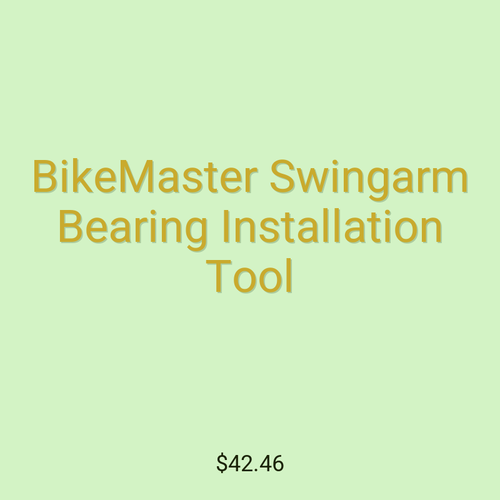 BikeMaster Swingarm Bearing Installation Tool