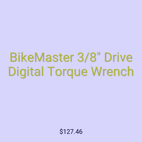 BikeMaster 3/8" Drive Digital Torque Wrench