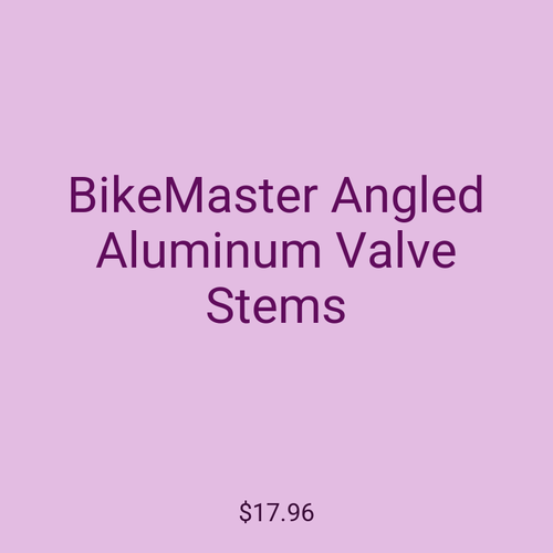 BikeMaster Angled Aluminum Valve Stems