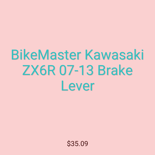 BikeMaster Kawasaki ZX6R 07-13 Brake Lever