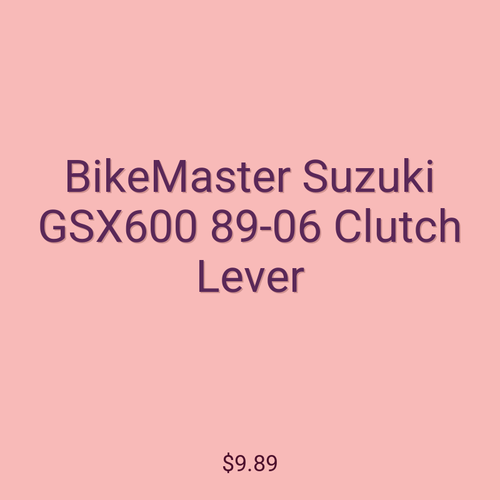 BikeMaster Suzuki GSX600 89-06 Clutch Lever