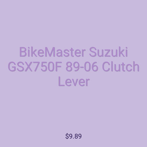 BikeMaster Suzuki GSX750F 89-06 Clutch Lever