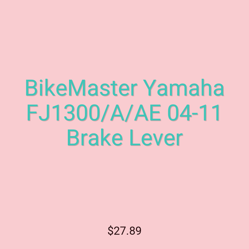 BikeMaster Yamaha FJ1300/A/AE 04-11 Brake Lever
