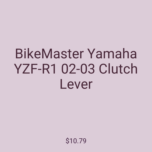 BikeMaster Yamaha YZF-R1 02-03 Clutch Lever