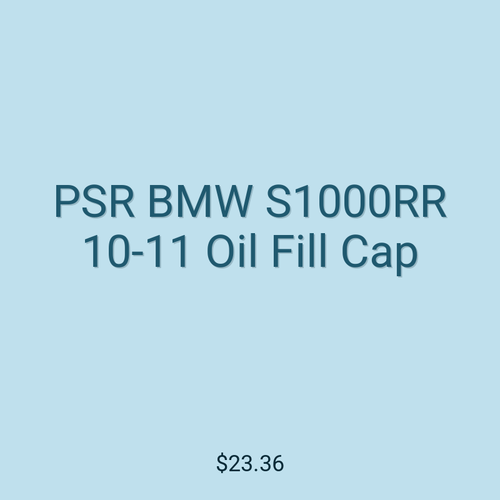 PSR BMW S1000RR 10-11 Oil Fill Cap