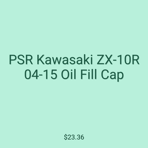 PSR Kawasaki ZX-10R 04-15 Oil Fill Cap