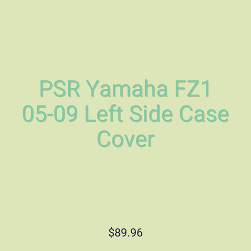 PSR Yamaha FZ1 05-09 Left Side Case Cover