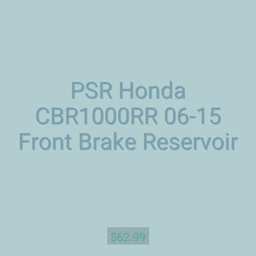 PSR Honda CBR1000RR 06-15 Front Brake Reservoir