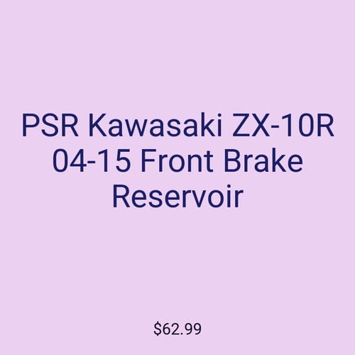 PSR Kawasaki ZX-10R 04-15 Front Brake Reservoir