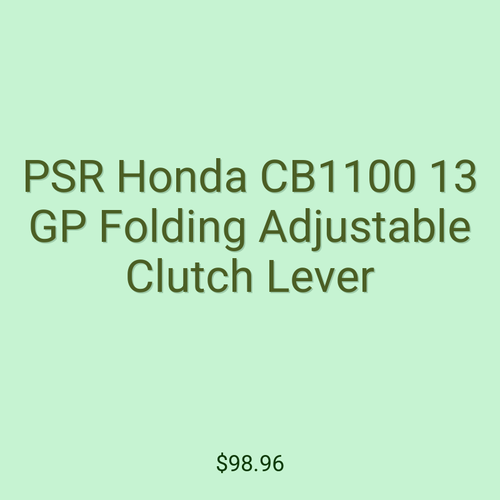 PSR Honda CB1100 13 GP Folding Adjustable Clutch Lever