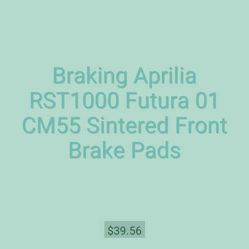 Braking Aprilia RST1000 Futura 01 CM55 Sintered Front Brake Pads