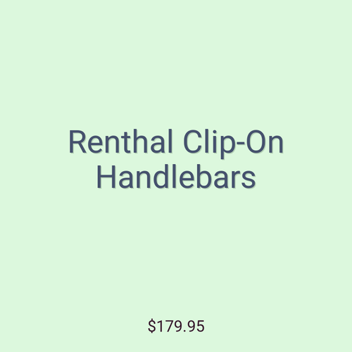 Renthal Clip-On Handlebars