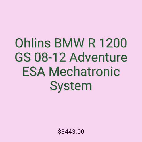 Ohlins BMW R 1200 GS 08-12 Adventure ESA Mechatronic System