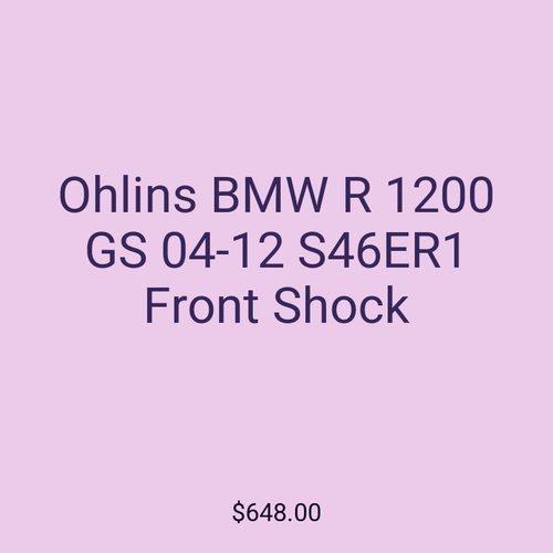 Ohlins BMW R 1200 GS 04-12 S46ER1 Front Shock