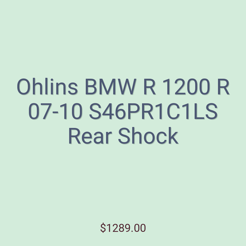 Ohlins BMW R 1200 R 07-10 S46PR1C1LS Rear Shock
