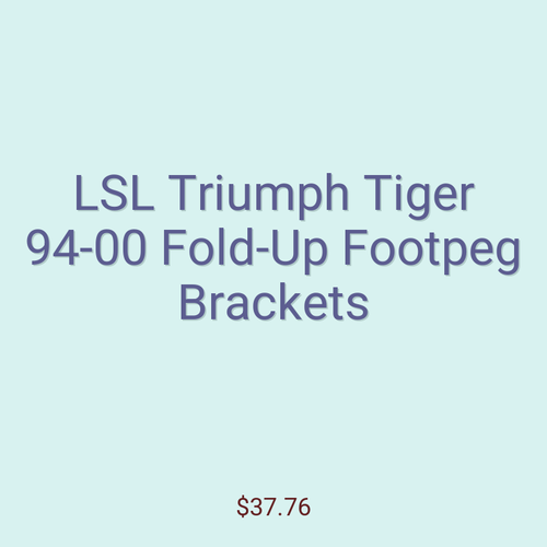 LSL Triumph Tiger 94-00 Fold-Up Footpeg Brackets