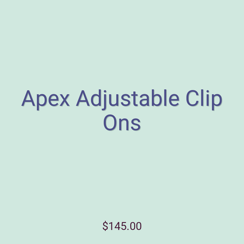 Apex Adjustable Clip Ons
