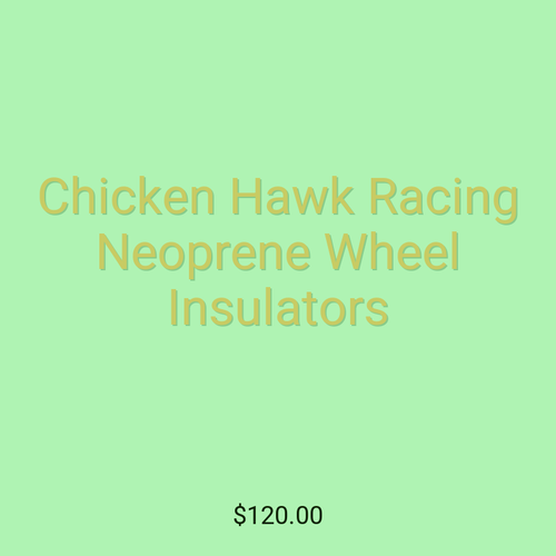 Chicken Hawk Racing Neoprene Wheel Insulators