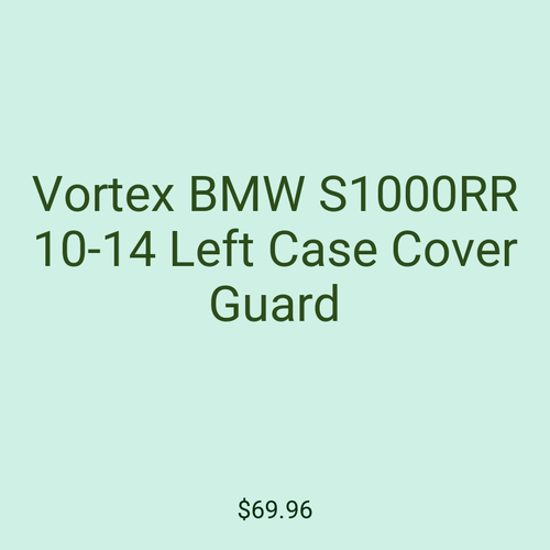 Vortex BMW S1000RR 10-14 Left Case Cover Guard