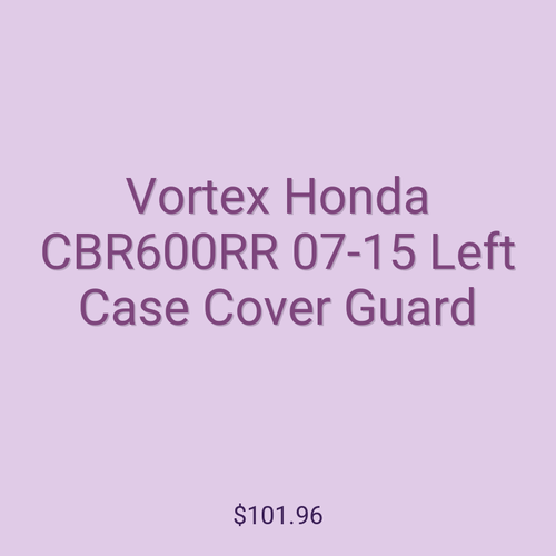 Vortex Honda CBR600RR 07-15 Left Case Cover Guard