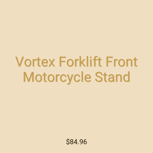 Vortex Forklift Front Motorcycle Stand
