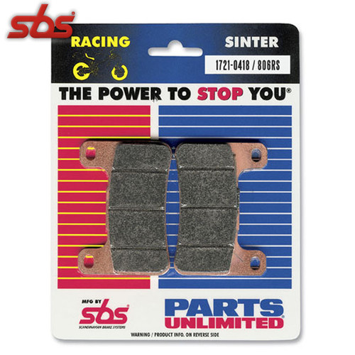 SBS Yamaha FZ-09 14-15 Racing Sintered Metal Front Brake Pads
