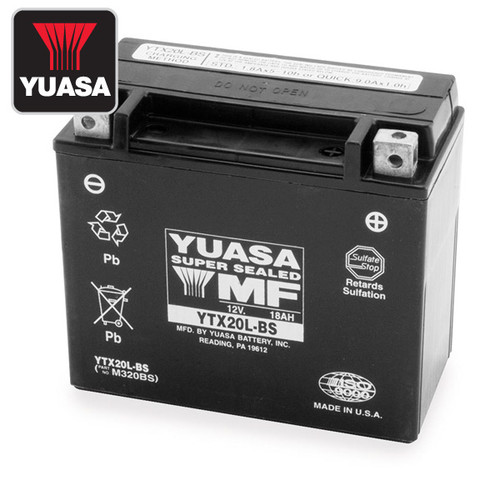 Yuasa Suzuki DL650A V-Strom ABS 07-09,11 Maintenance Free Battery