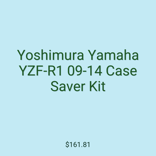 Yoshimura Yamaha YZF-R1 09-14 Case Saver Kit