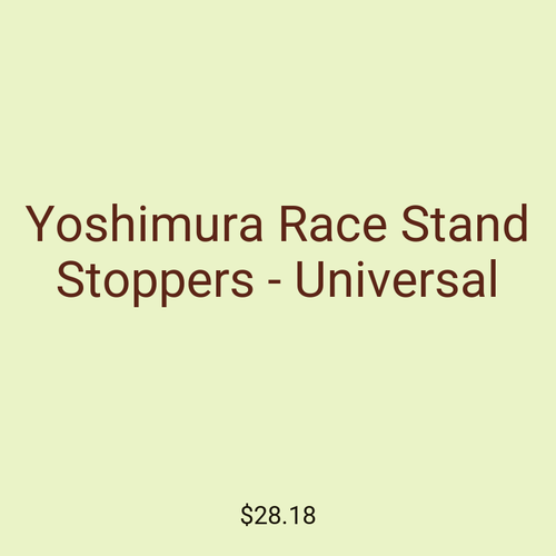 Yoshimura Race Stand Stoppers - Universal