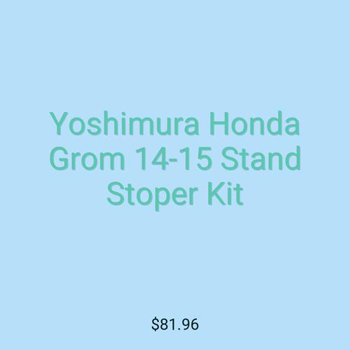 Yoshimura Honda Grom 14-15 Stand Stoper Kit