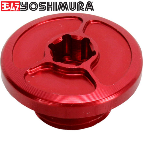 Yoshimura Yamaha YFZ450X 2010 Small Engine Plug Red