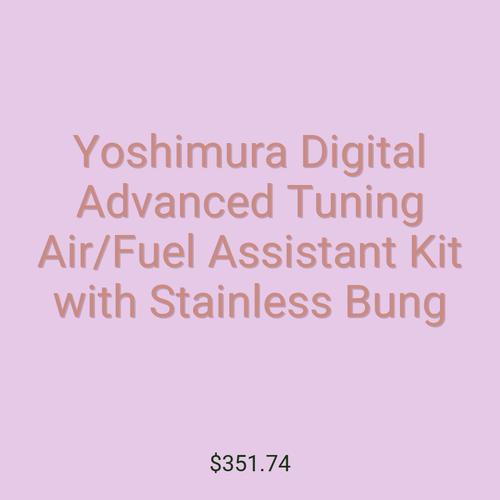 Yoshimura Digital Advanced Tuning Air/Fuel Assistant Kit with Stainless Bung