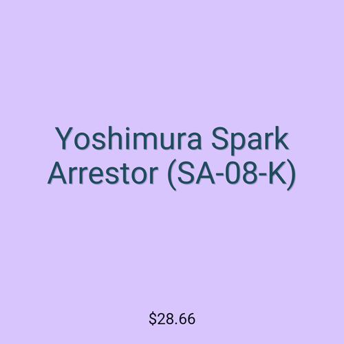 Yoshimura Spark Arrestor (SA-08-K)