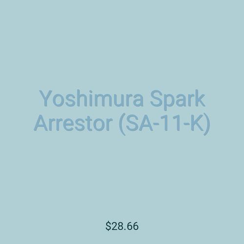 Yoshimura Spark Arrestor (SA-11-K)