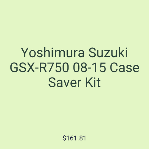 Yoshimura Suzuki GSX-R750 08-15 Case Saver Kit
