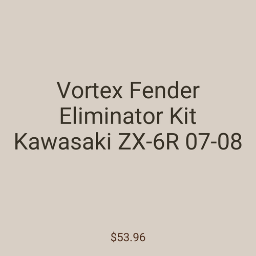 Vortex Fender Eliminator Kit Kawasaki ZX-6R 07-08