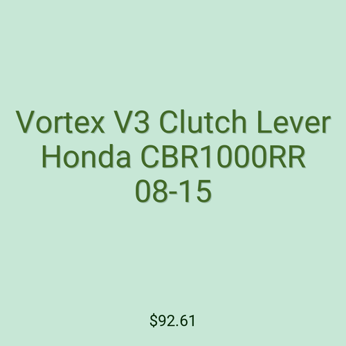 Vortex V3 Clutch Lever Honda CBR1000RR 08-15