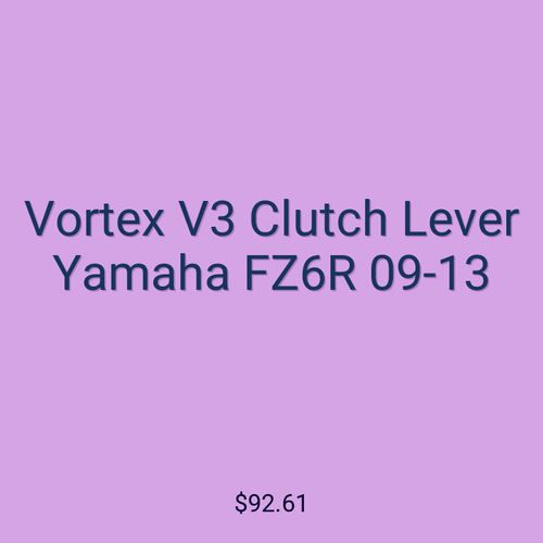 Vortex V3 Clutch Lever Yamaha FZ6R 09-13