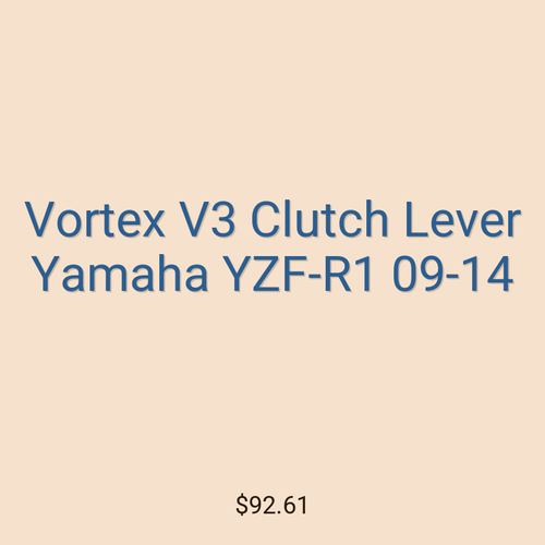 Vortex V3 Clutch Lever Yamaha YZF-R1 09-14