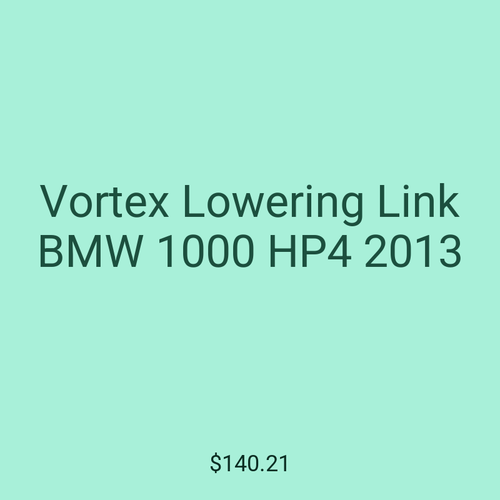 Vortex Lowering Link BMW 1000 HP4 2013