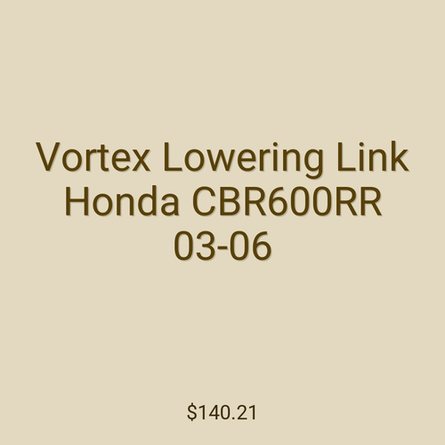 Vortex Lowering Link Honda CBR600RR 03-06