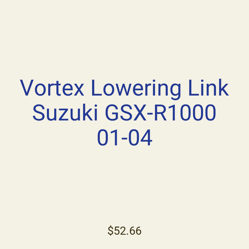 Vortex Lowering Link Suzuki GSX-R1000 01-04