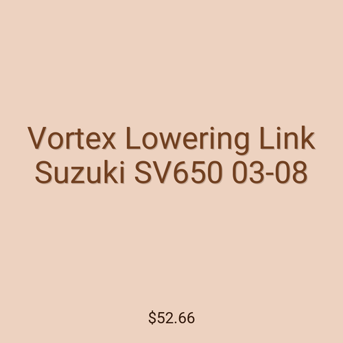 Vortex Lowering Link Suzuki SV650 03-08