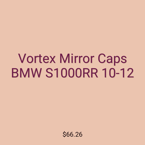 Vortex Mirror Caps BMW S1000RR 10-12