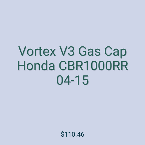 Vortex V3 Gas Cap Honda CBR1000RR 04-15