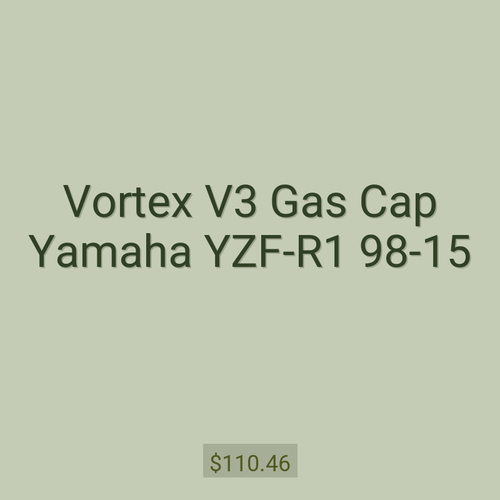 Vortex V3 Gas Cap Yamaha YZF-R1 98-15
