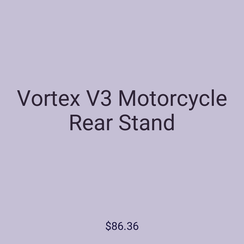 Vortex V3 Motorcycle Rear Stand